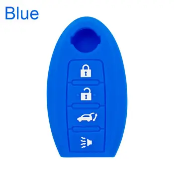 

For Nissan Altima Sentra Rogue Car key case Accessories 1pc Auto 4 Buttons Cover