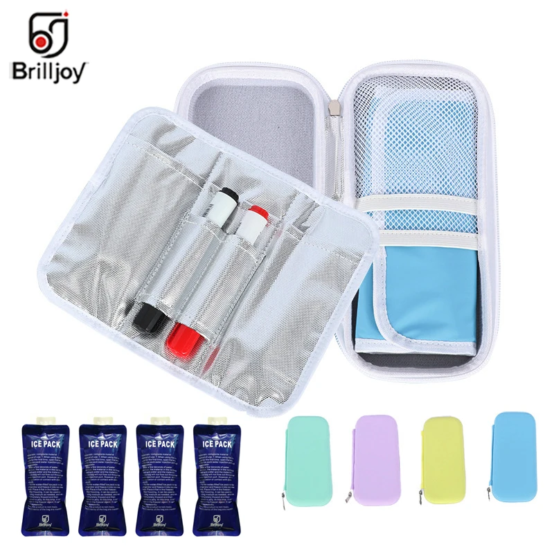 Cooler-Bag Travel-Case Insulin Brilljoy Diabetic Termica Portable Bolsa Aluminum-Foil
