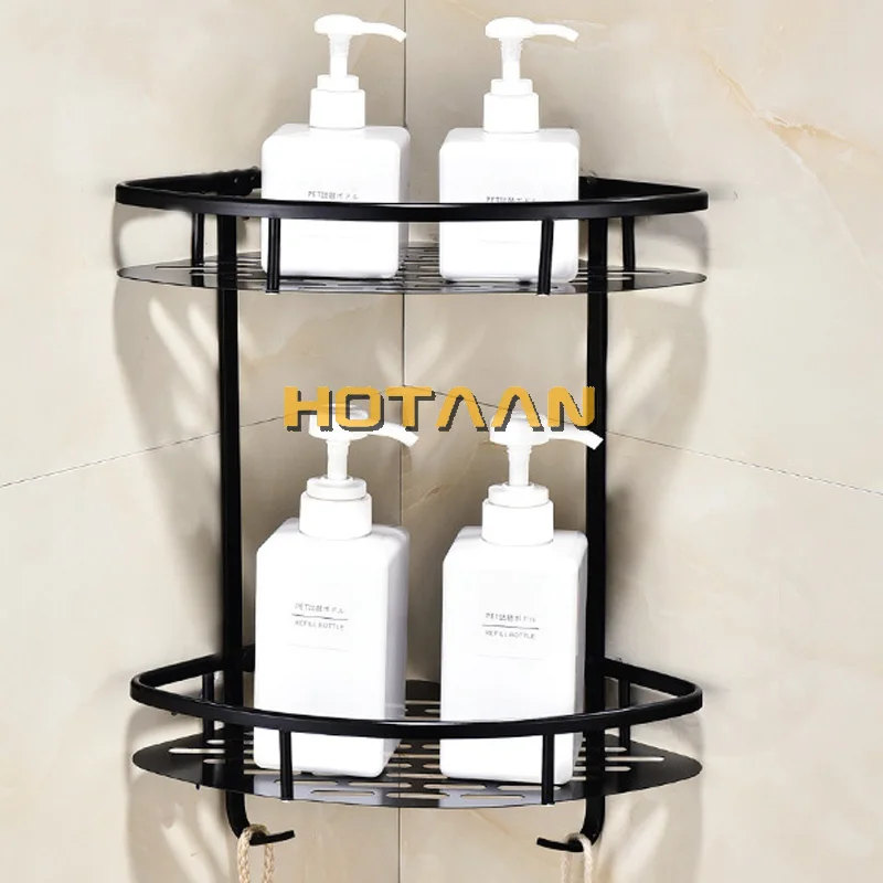 Shampoo Prateleira Canto Basket Holder Moda Double Layer YT-7026-H