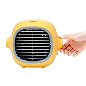 

Evaporative Portable Cooling Fan Spray Mini Humidifier With Usb Charging Silent Cooling Desktop Fan
