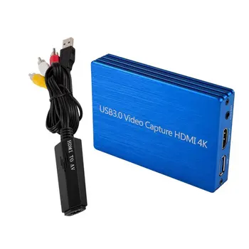 

4K HDMI To USB 3.0 1080P Video Capture Card Dongle for OBS Game Live Streaming Plug and Play Without Driver Software