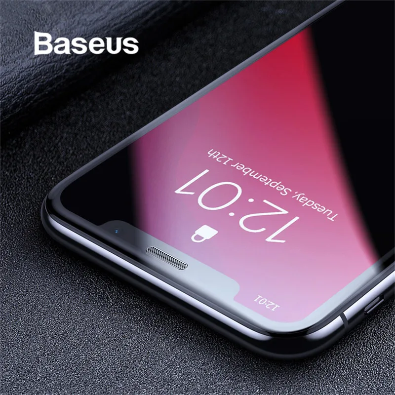 

Baseus 0.3mm Protective Tempered Glass For iPhone 11 Pro Glass Full Coverage Screen Protector Glass on iPhone 11 Pro Max 2019