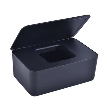 

Seal Baby Wipes Paper Storage Box Dispenser Holder Household Plastic Dust-proof Tissue Box With Lid