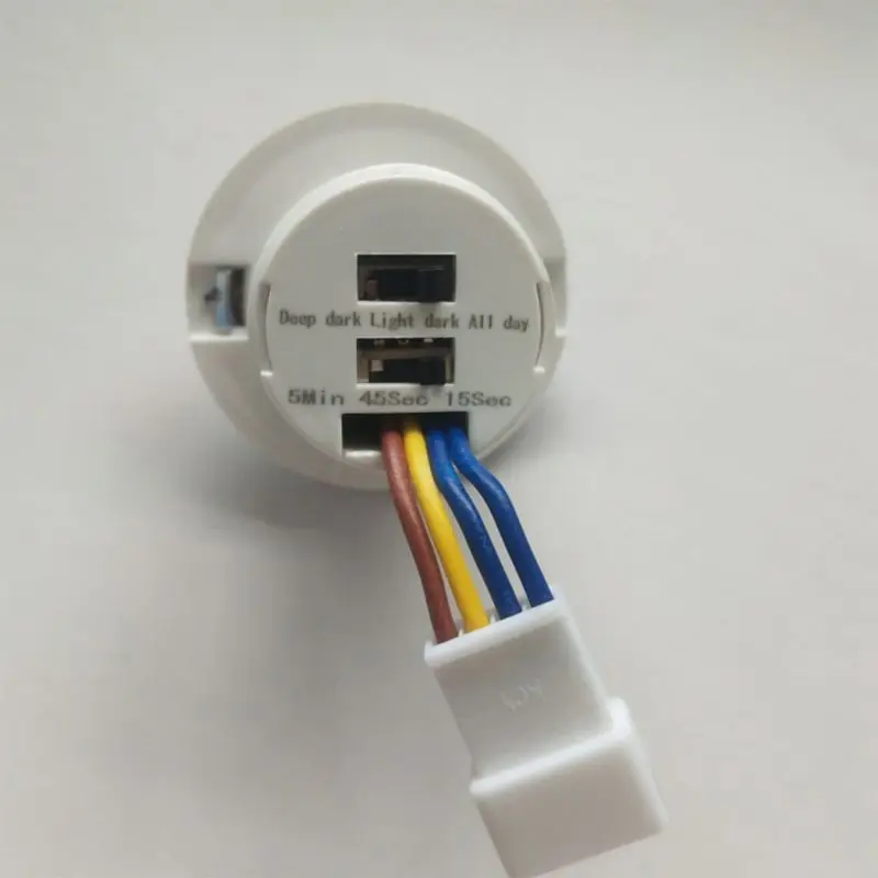 

40mm LED PIR Detector Infrared Motion Sensor Switch with Time Delay Adjustable B95A
