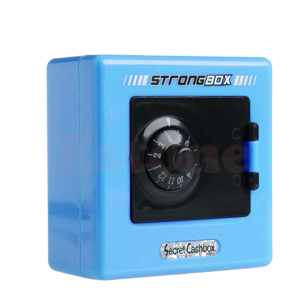 

Money Box Code Safe Coins Cash Square Saving Pot Piggy Bank Combination Lock