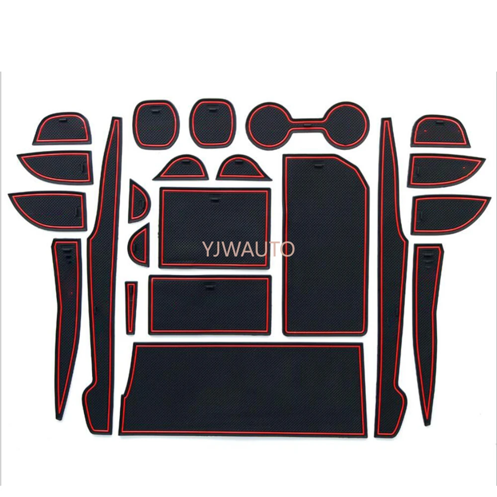 

Коврик для дверного слота для Toyota CAMRY 2018 2019, подушка для ворот, подушка для автомобильной двери с резиновой чашечкой, Противоскользящие коврики