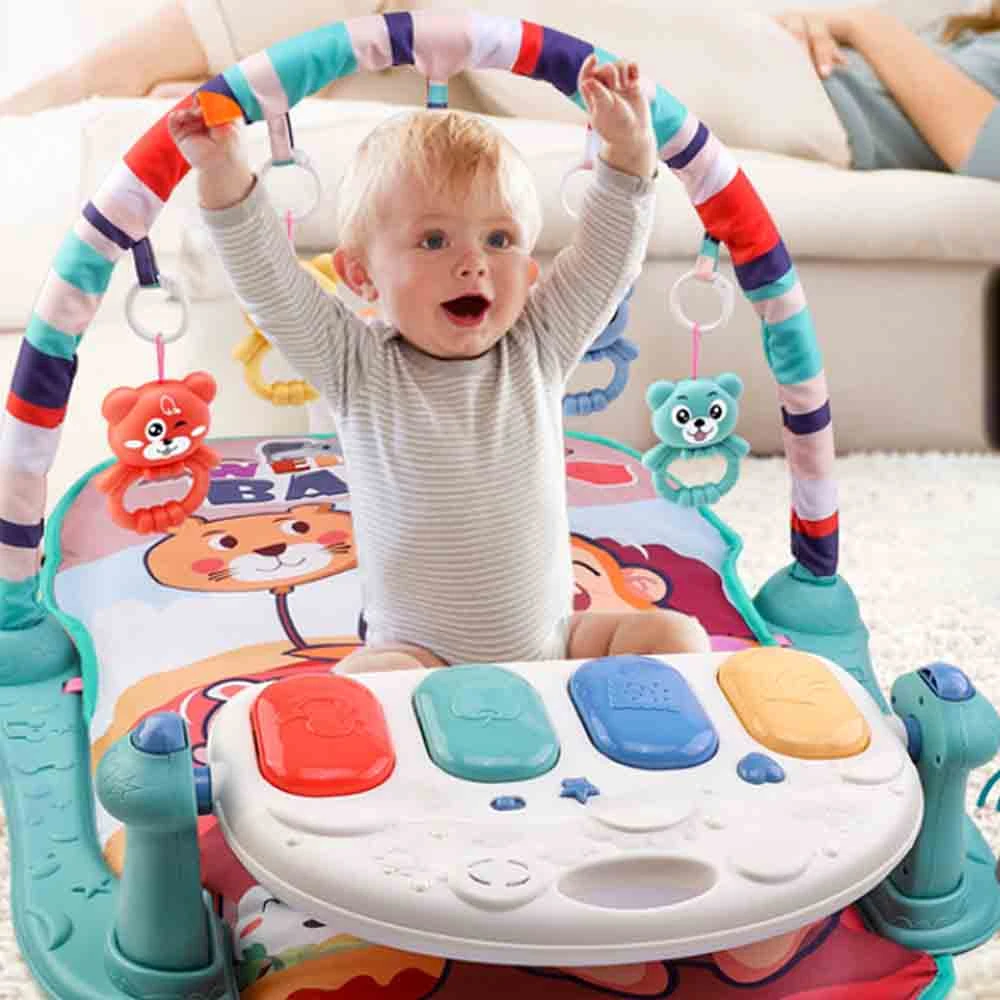 baby play mat with keyboard