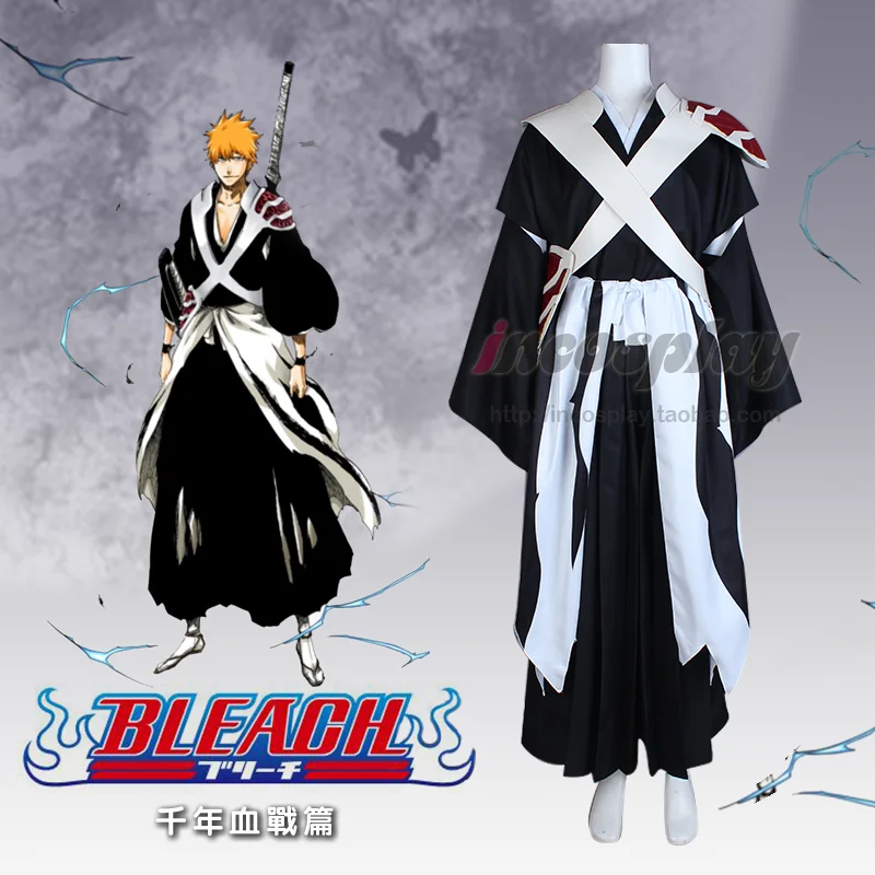 Cosmart anime lixívia kurosaki ichigo cosplay traje halloween carnaval roupa  para mulher feito sob encomenda novo|Fantasia de jogos| - AliExpress