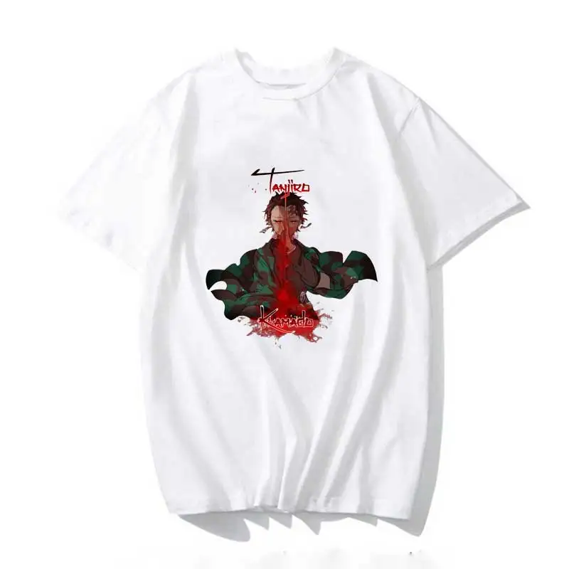 

2020 Kimetsu No Yaiba T Shirt Men Kawaii Summer Tops Cartoon Karate Graphic Tees Fashion Tee Shirt Unisex Harajuku Shirt Male