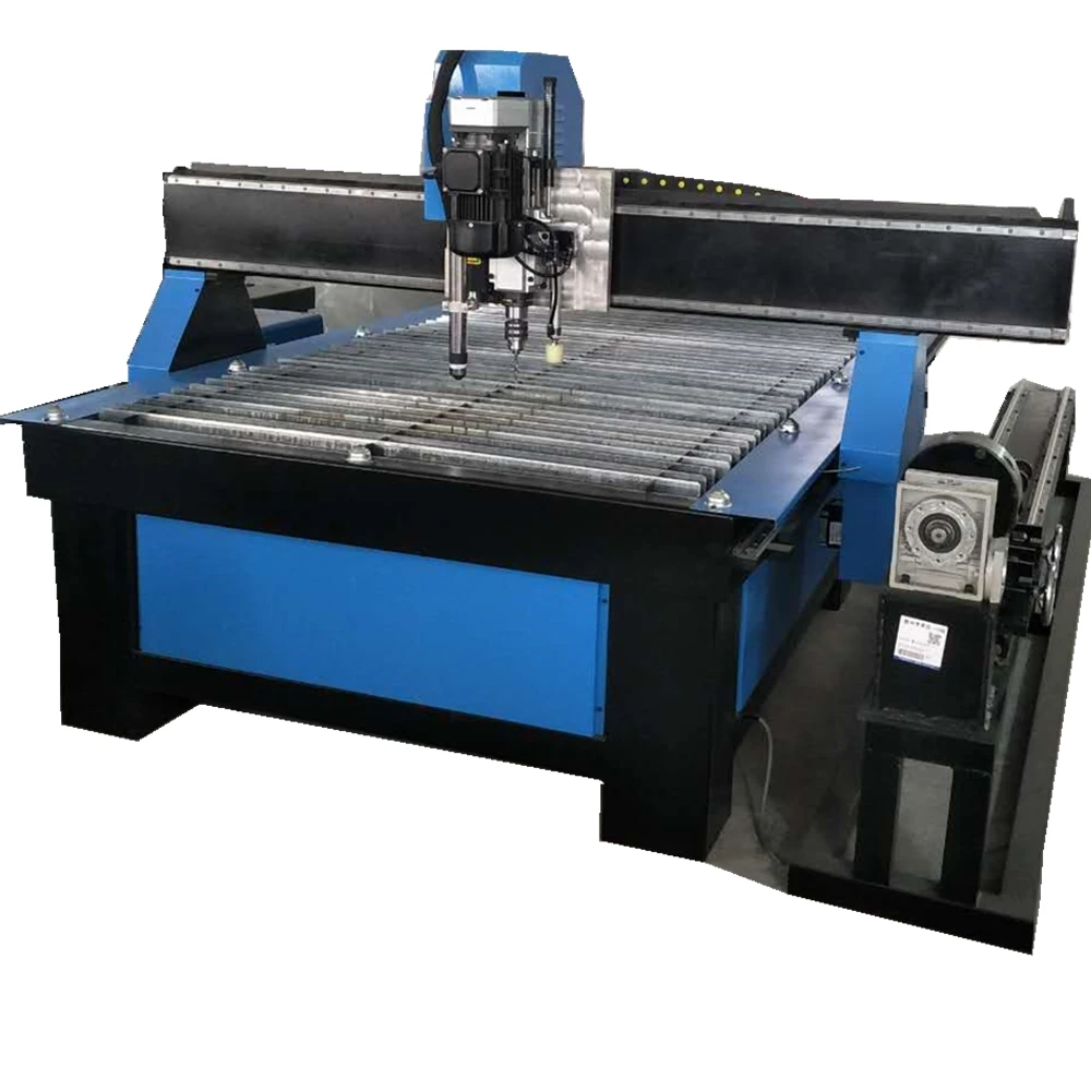 

Iron pipe cutting machine with rotary 1325 cnc plasma cutting machine Manufacturer China price metal cutting machine