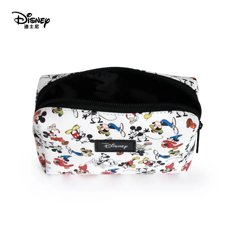 Genuine Disney Makeup Bags Mickey Mouse Bag Multi-function Female Travel Bag Cosmetic Storage Wallet Handbag children toy plush cosmetic bag cosmetic storage bag makeup bag cosmetic case