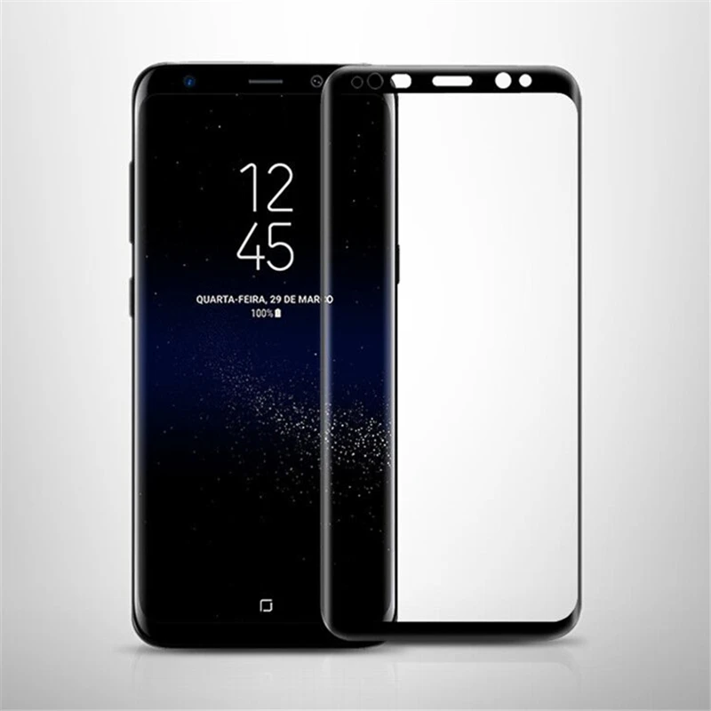 Превосходное качество для samsung Galaxy S8 Edge 9H полное покрытие экрана Защитный чехол из закаленного стекла для samsung Galaxy S8