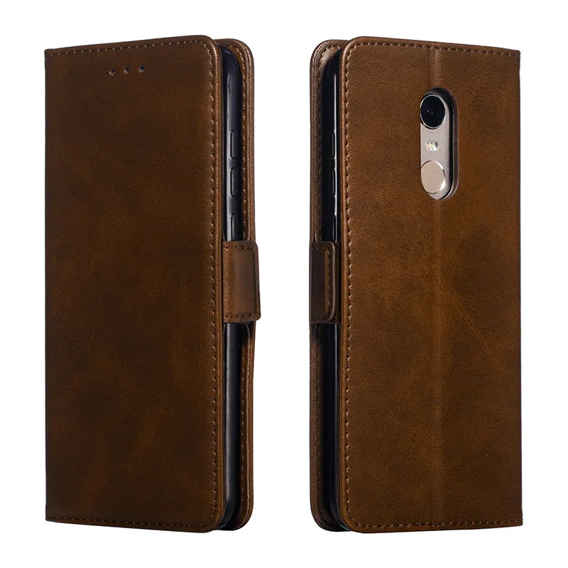 

Redmi 4A Case For Xiaomi Redmi Note 5 Pro Leather Flip Book Wallet Phone Cover For Xiaomi Redmi 5 Plus Case Redmi Note 4 4X Case