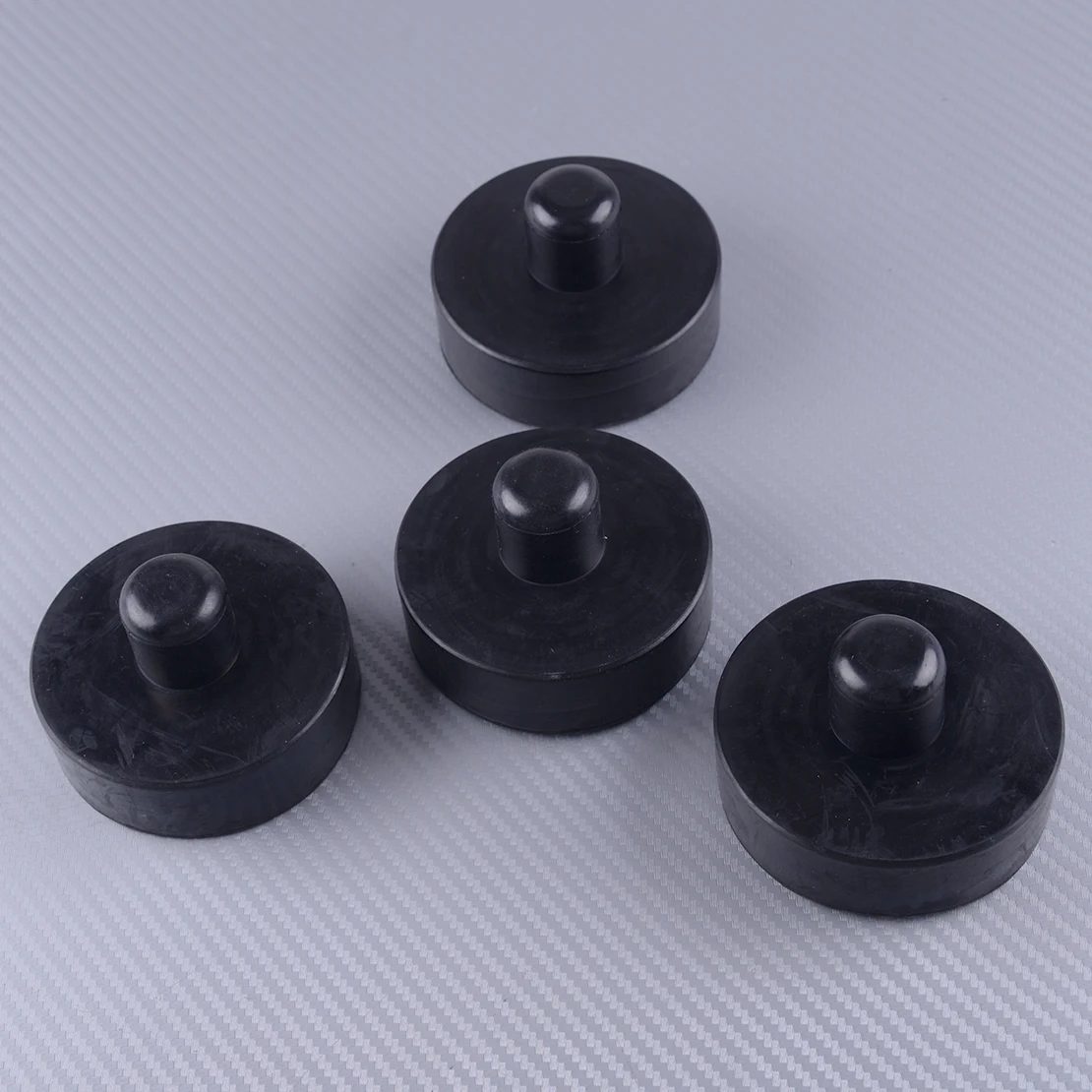 tool chassis for Tesla model 3. universal rubber pad for lifting points rubber cushion KKmoon 4 pcs car jack jack pad