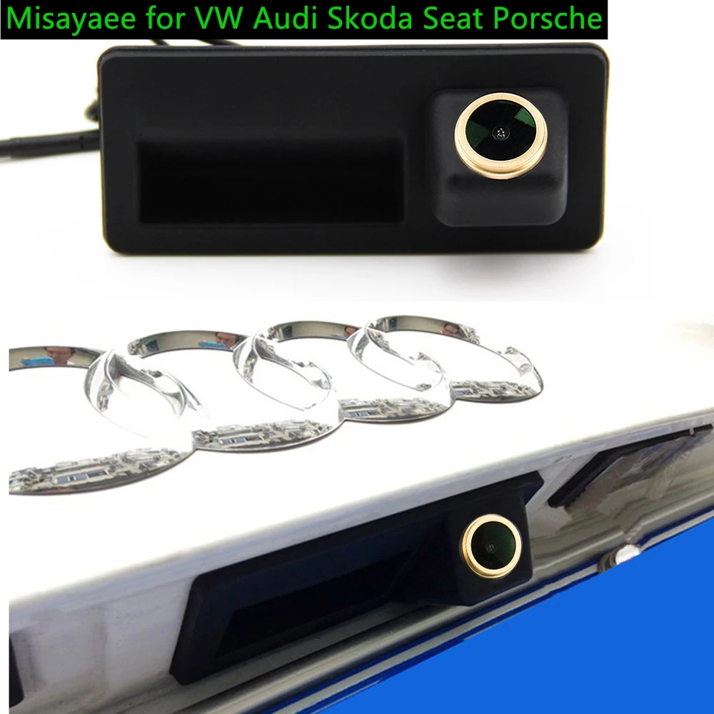 Misayaee HD Автомобильная задняя камера Veiw ручка багажника для VW Passat Tiguan Touareg Lavida Golf Jetta
