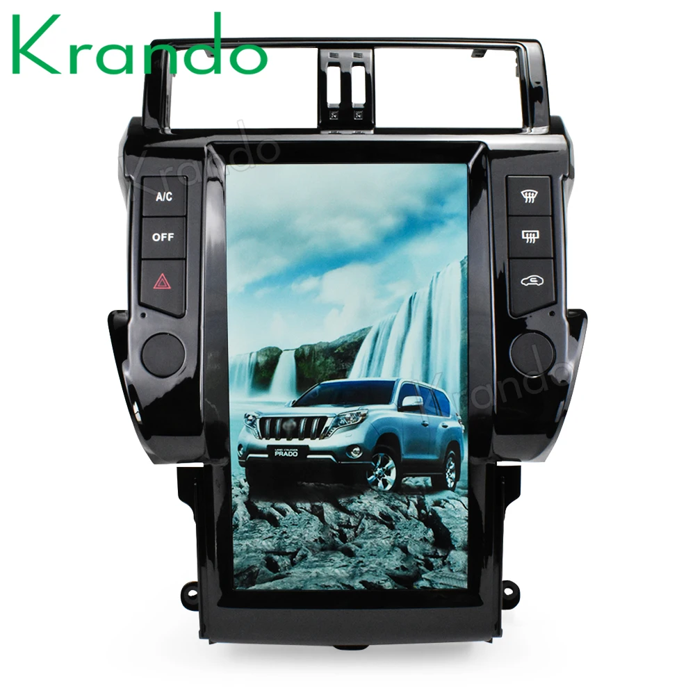 Sale Krando Android 8.1 13.6" style Vertical screen car multimedia player GPS for Toyota Prado 150 2014+ navigation radio player BT 3 Sale Krando Android 8.1 13.6" style Vertical screen car multimedia player GPS for Toyota Prado 150 2014+ navigation radio player BT 3