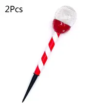 2 шт. Рождественский солнечный светильник s Открытый садовый светильник s водонепроницаемый солнечное украшение светильник U90A