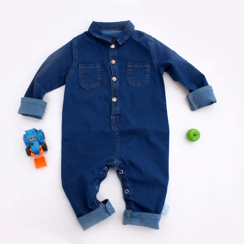 Джинсовый комбинезон для мальчиков и девочек на пуговицах|overalls kids|baby boy girlchildren