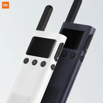 

2020 Xiaomi Mijia Smart Walkie Talkie 1S With FM Radio Speaker Smart Phone APP Control Location Share Fast Team Talk Outdoor