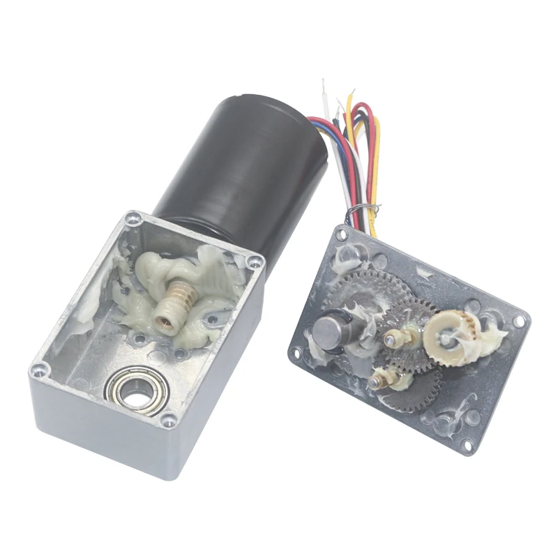 DC12V 24V 5840-3650 бесщеточный мотор турбо червячный Шестерни мотор с цельным металлическим Шестерни коробка