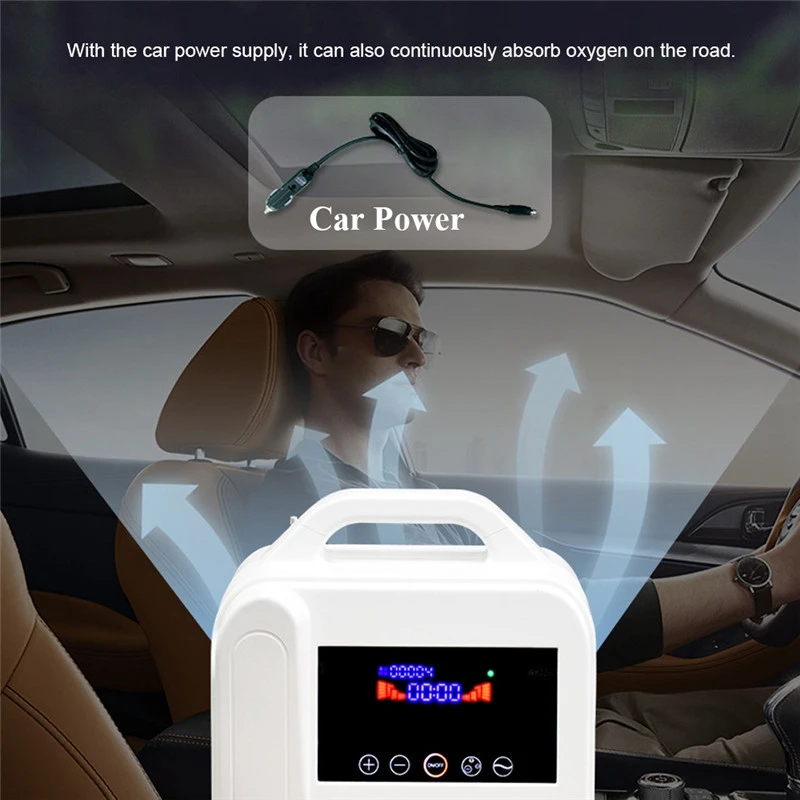  Portable Oxygen Concentrator O2 Generators Air Purifier Ventilator Sleep MINI Oxygen Machine For Ho