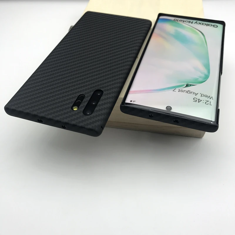 Кевларовый Чехол для мобильного телефона для Samsung Note 10 plus, ультратонкий Galaxy ys9, настоящее углеродное волокно, 8 светильник, матовый Samsung Note8