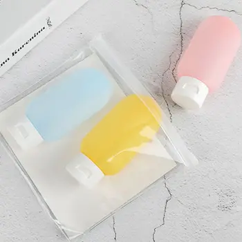 

Hose Extrusion Lotion Bottle Shampoo Facial Cleanser Shower Gel Packing Washing Bag Travel Portable Bottle