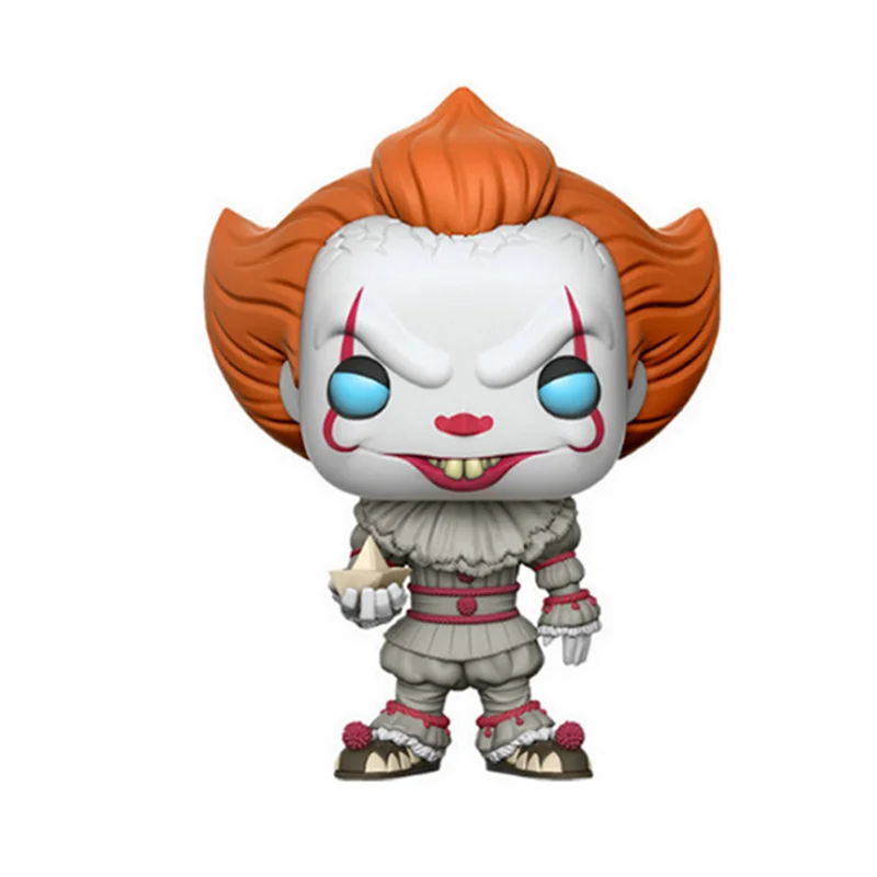 ПВХ фигурки героев Pennywise Коллекционная модель Популярная игрушка для ребенка