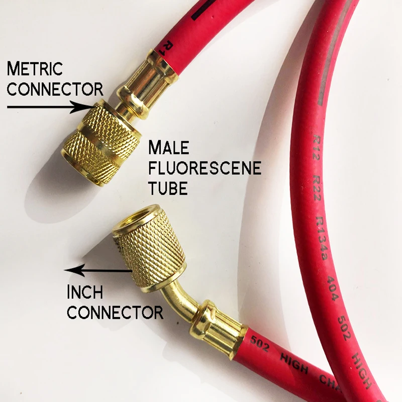 1/1. 5/2M Высокое качество 410 зарядный шланг трубы хладагента R134a Кондиционер Инструменты
