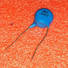 1 шт./лот Высокое напряжение керамический диэлектрик пусть сверхвысокого давления Керамический чип конденсатор 681 30 кв