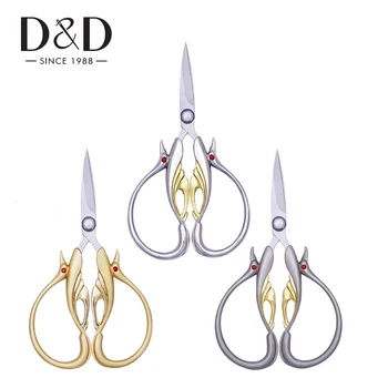 

1Pc European Vintage Sewing Scissors Embroidery for Needlework Fabric Cutter Stainless Steel Tailor's Scissors DIY Sewing Tools