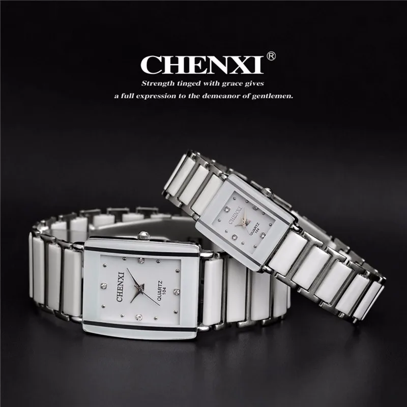 CHENXI Фирменные женские часы керамика простой минимализм маленькие кварцевые повседневные женские часы relogio feminino