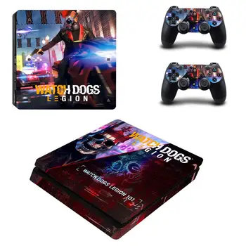 

Watch Dogs Legion PS4 Slim Skin Sticker Decal for Sony PlayStation 4 Console and Controller PS4 Slim Skins Stickers Vinyl