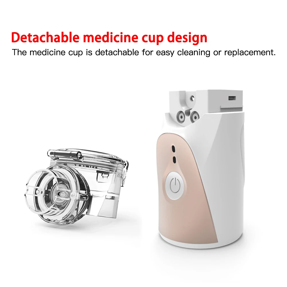 Portable Mini Vaporizers Machine Cool Mist Handheld Vaporizer Traveling Steam Compressor Machine For Adults Children Health Care