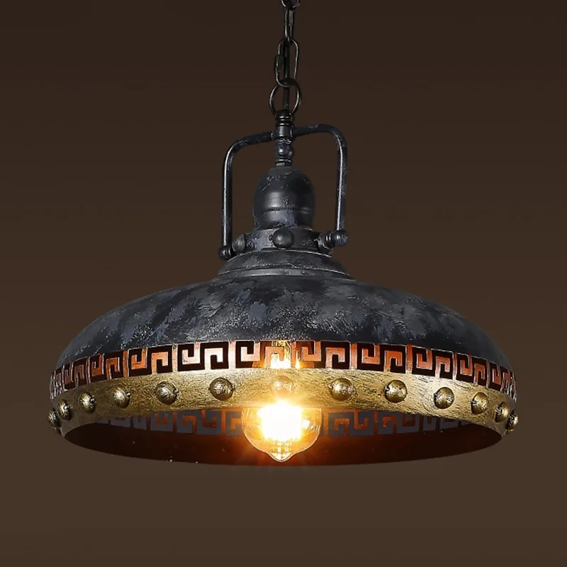 Винтажный Лофт стиль Led промышленная фурнитура для подвесного светильника Ретро