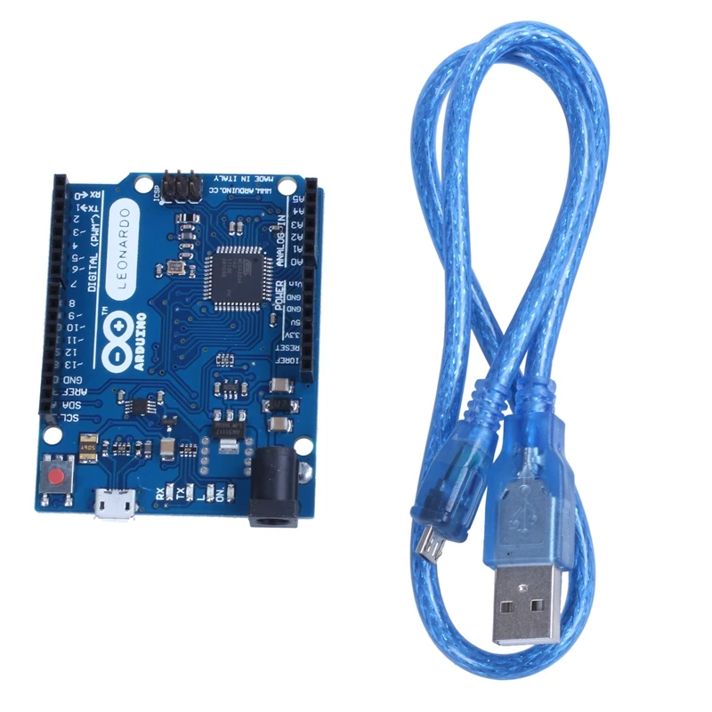 Плата ABKT-1 x Blue CCL Leonardo R3 Pro Micro ATmega32U4+ Бесплатный usb-кабель