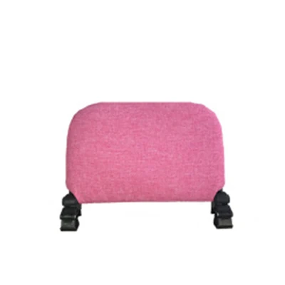 Аксессуары для детской коляски 21 см подножка и кожаный бампер бар и держатель для рук крючок подходит Yoya YuYu I. BELIEVE коляска подлокотник - Цвет: Розовый