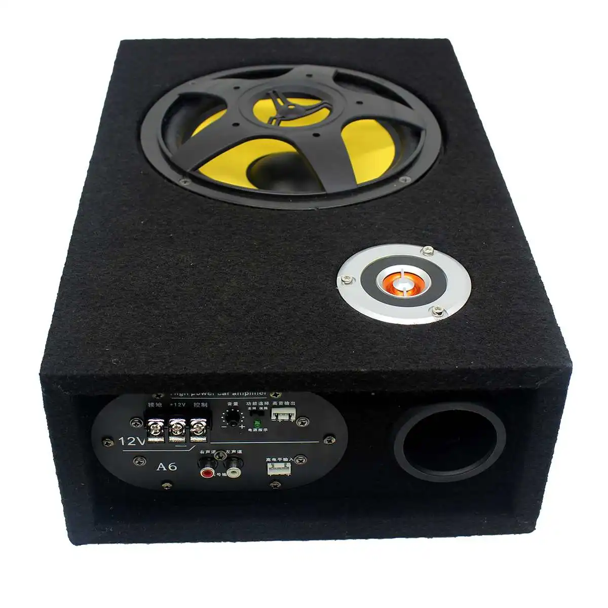 8 дюймов 480 Вт автомобильный аудио сабвуфер модифицированный динамик стерео аудио стабильный Бас Сабвуфер высокое качество звука проигрыватель автомобильный аудио плеер