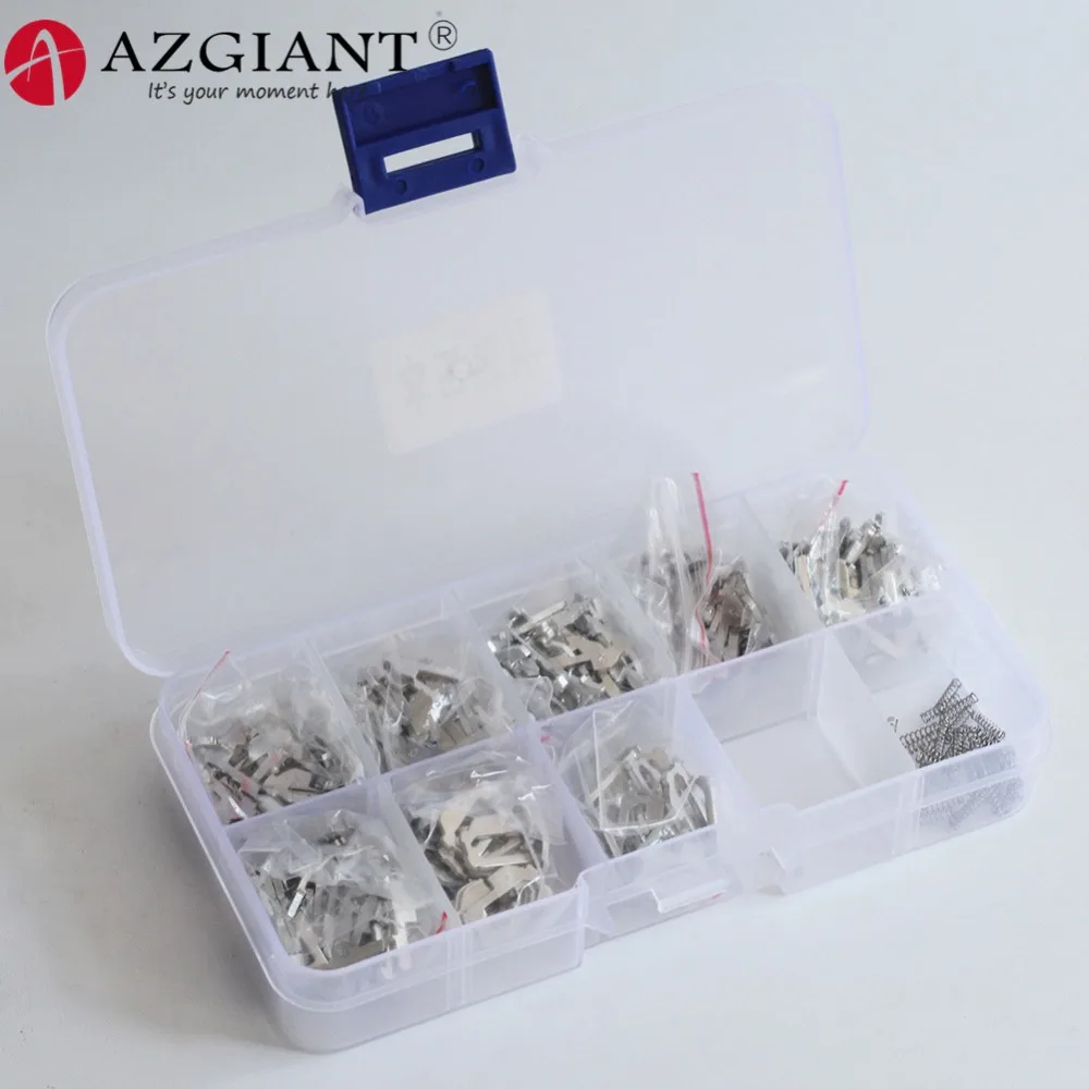 AZGIANT 340 380 600 шт/лот блокировочная пластина для Honda HON66 Автомобильный Замок Reed латунный материал слесарный инструмент для ремонта