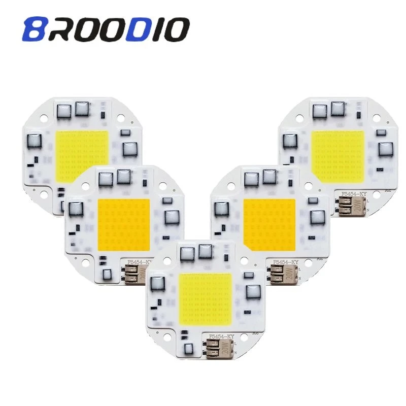 

COB LED Lamp Chip Bulb LEDs Light Bombillas Ampoule Plate Spotlight Bulbs Beads Smart IC 110V 220V 20W 30W 50W Diy Lighting