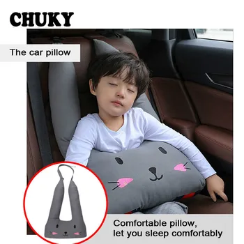 

Car Styling Children Headrest Seat Belts shoulder neck pillow for Honda Civic Crv Cruze Toyota Avensis Corolla Camry 2018