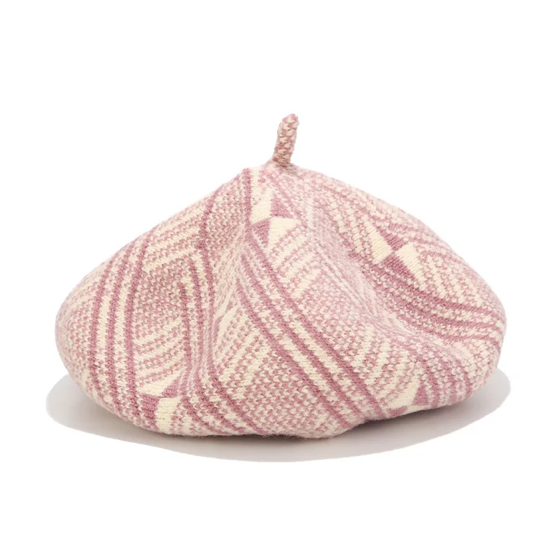 new painting beret wool beret fashoin artist beret hat street hat