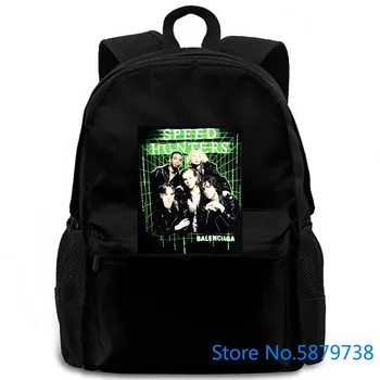 

Speedhunters Trends M-3 women men backpack laptop travel school adult student