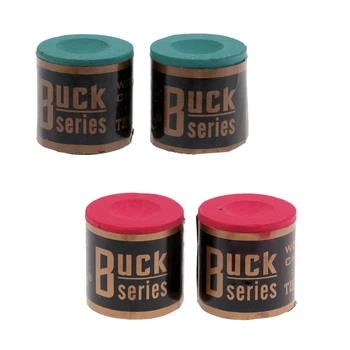 

High Quality Snooker Pool Cue Tip Table Billiard Chalks Accessory 1 Box of 2 Blocks