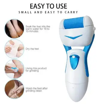 

Electric Foot File Callus Remover Machine Pedicure Device Rechargeable Foot Care Tool Feet For Heels Remove Dead Skin Tool
