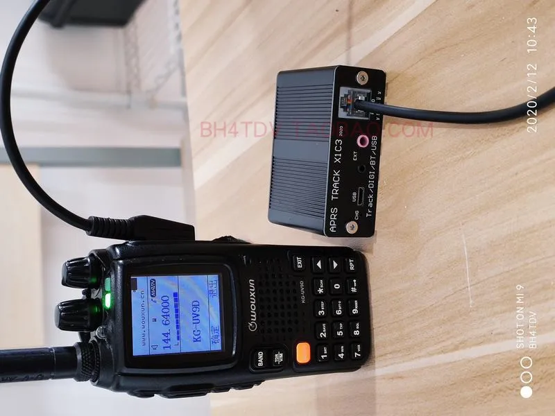 play aprs X1C-3 módulo handset suporte faixa digi usb