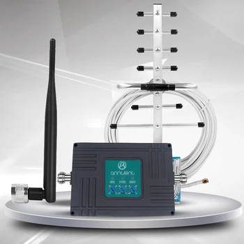 

900/2100/2600MHz Mobile Phone Signal Booster for Home - Band 8/1/7 2G 3G 4G Cell Phone Repeater Amplifier - Boost Voice and Data