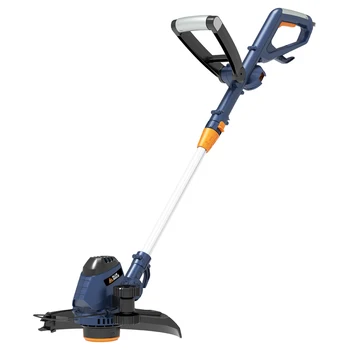 

BLUERIDGE 600W Grass Trimmer 32cm cutting width String Line Trimmer BR8103 6m cable 2x5m line Telescopic alum Shaft Edgefunction