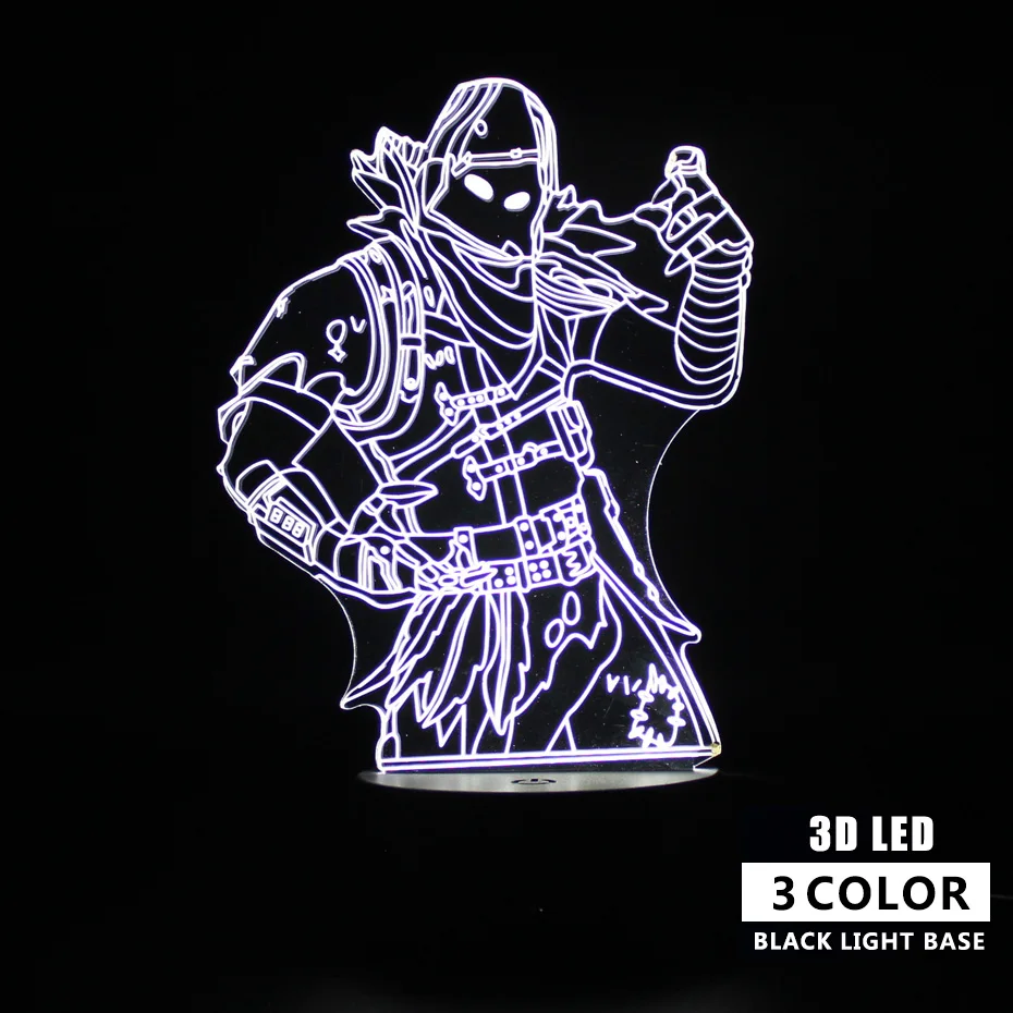 3d Lamp Illusion Remote Control Touch Table Lamp Night Sleep Light Party Decoration Battle Royale Nightlight