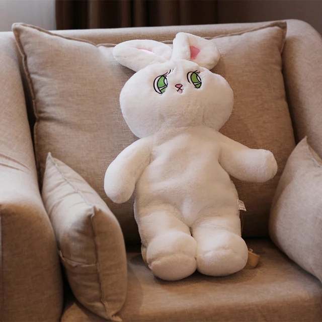 Cute Plush Rabbit Backpack Kawaii Bunny Backpack Stuffed Rabbit Toy Children School Bag Gift Kids Toy for Little Girls Bag
